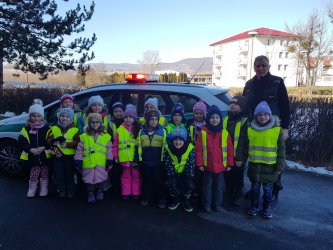 Návšteva policajnej stanice