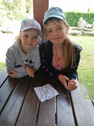 Evička nám ochorela