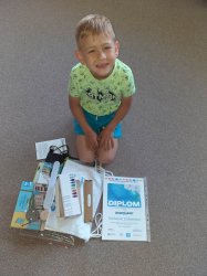 Výtvarný úspech v materskej škole.