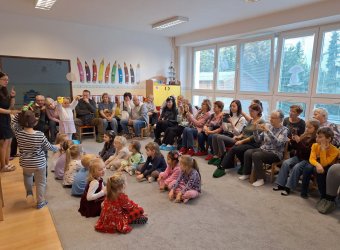 Starí rodičia opäť u nás v škôlke