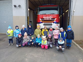 Návšteva hasičov v meste Krupina