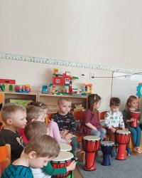 Bubnová show v materskej škole