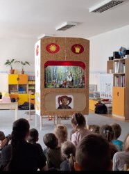 Opäť k nám zavítalo divadielko