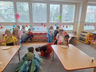 Fašiangový karneval v našej škôlke: Deň plný masiek a smiechu