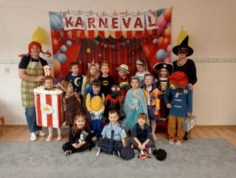 Fašiangový karneval v našej škôlke: Deň plný masiek a smiechu