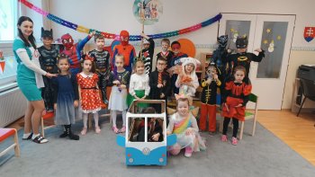 Fašiangový karneval v našej škôlke: Deň plný masiek a smiechu