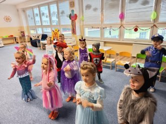 Fašiangový karneval v našej škôlke: Deň plný masiek a smiechu