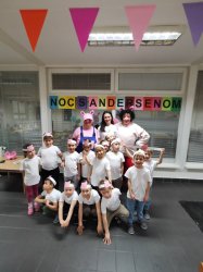 Noc s Andersenom v materskej škole - dobrodružná cesta prasiatok Budkáčika a Dubkáčika