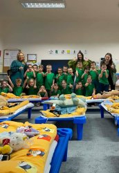 Noc s Andersenom v materskej škole - dobrodružná cesta prasiatok Budkáčika a Dubkáčika