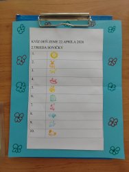 Deň Zeme v našej materskej škole